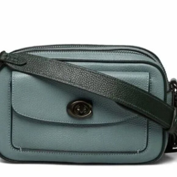 NWT Coach Willow Camera Bag, sage